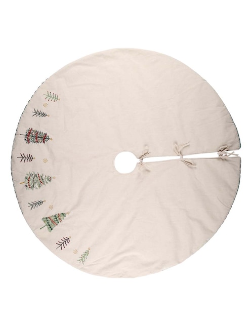 Pie de árbol estampado árbol de navidad