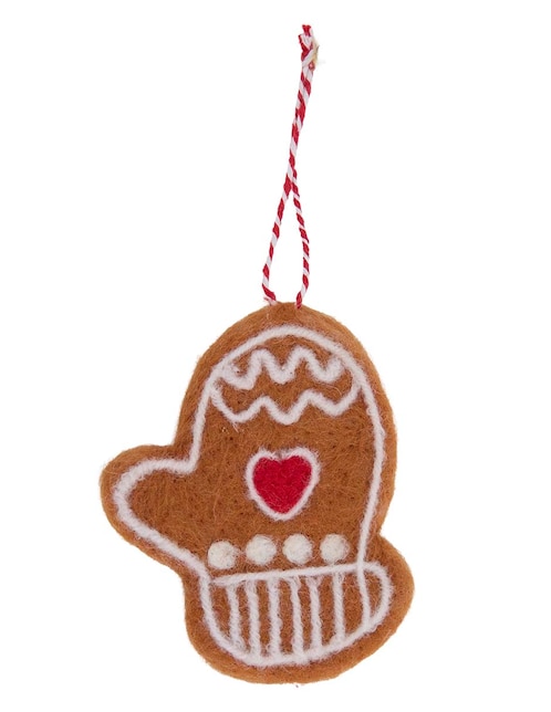 Ornamento navideño de guante
