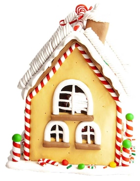 Adorno Navideño Casa de jengibre Running