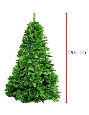 Árbol de Navidad Premium Pino Artificial Jardimex 1.90 m Frondoso verde