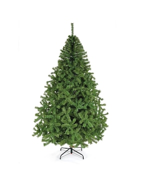 Árbol de Navidad Nevado Pino Navideño 2.2m 1300 Ramas- Verde para ESQUIMAL