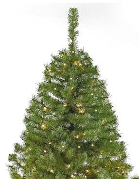 Árbol de Navidad Naviplastic Canadiense con luces
