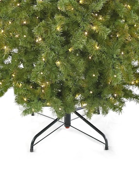 Árbol de Navidad Naviplastic Canadiense con luces