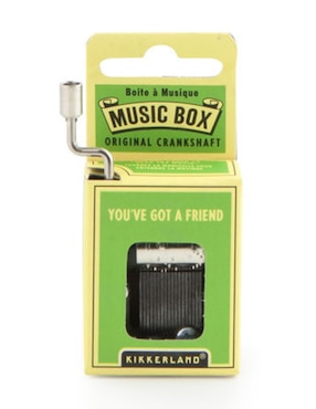 Caja Musical Kikkerland You Ve Got A Friend