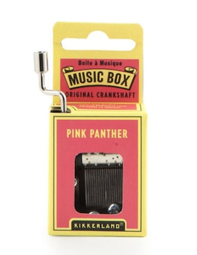 Caja Musical Kikkerland Pink Panter