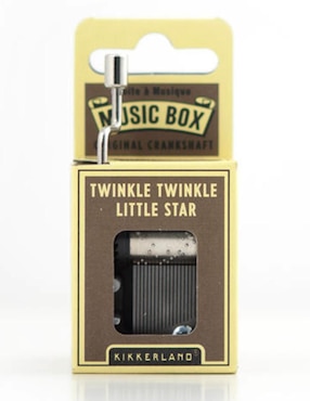 Caja musical Kikkerland Twkinle Twkinle