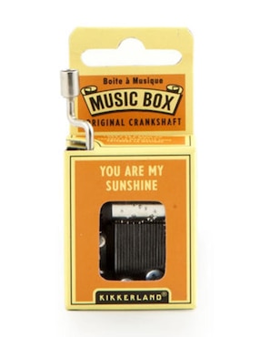 Caja Musical Kikkerland You Are My Sunshine