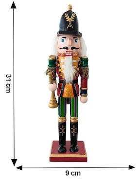 Figura decorativa de cascanueces Running