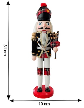 Figura decorativa de cascanueces Running