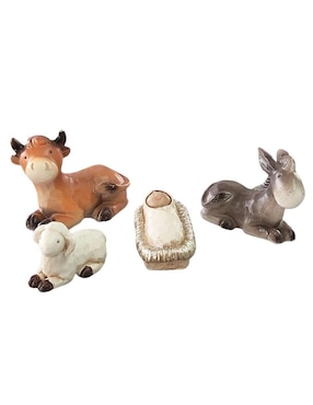 Figura decorativa de diferentes diseños Navidad Running Nacimiento