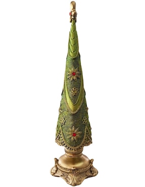 Figura decorativa de pino Running de resina
