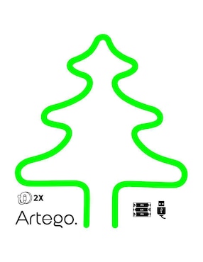 Árbol de navidad Artego Beckon Store con 1 luz