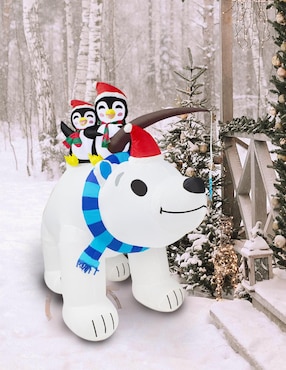 Inflable decorativo forma de oso Imar