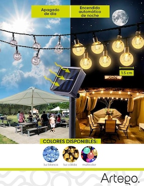 Serie LED Artego Beckon store con 100 focos