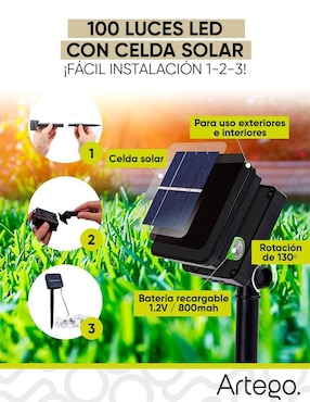 Serie LED Artego Beckon store con 100 focos