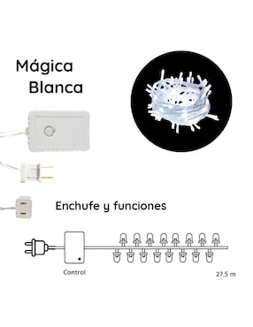 Serie ahorrador Imar L564019 con 500 focos