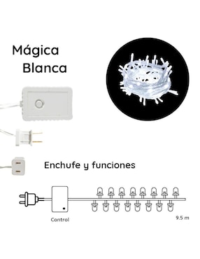 Serie LED Navi Colors L564011 con 200 focos