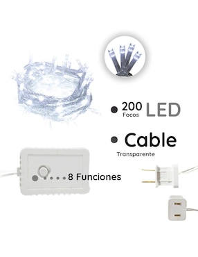 Serie LED Navi Colors L564011 con 200 focos