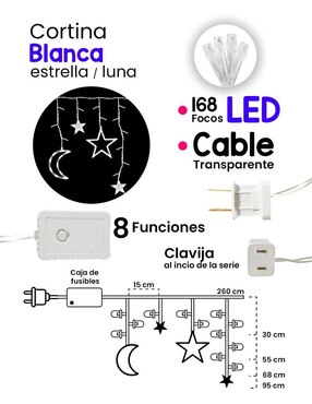 Serie LED Navi Colors L573092 con 160 focos