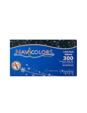 Serie LED Navi Colors Cascada L573122 con 300 focos
