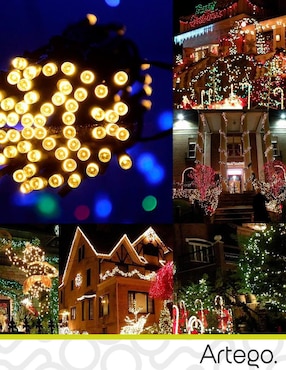 Serie LED Artego con 200 focos