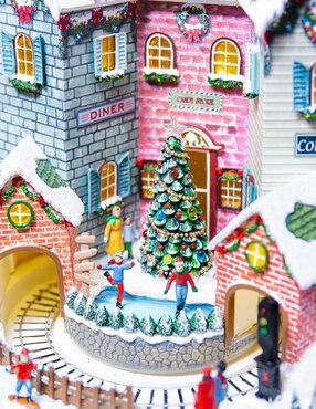 Figura decorativa de villa Roman Christmas Roman Christmas