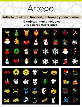 Proyector Artego Navidad