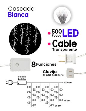 Serie LED Navi Colors L554429 con 500 focos