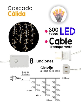 Serie LED Navi Colors L554489 con 300 focos