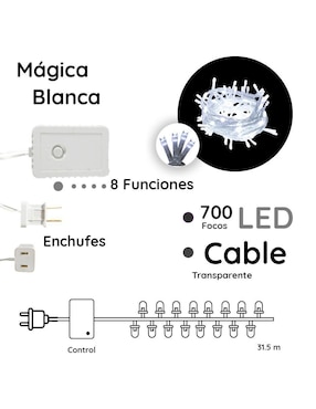 Serie LED Imar L564024 con 700 focos