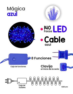 Serie LED Navi Colors L552549 con 144 focos