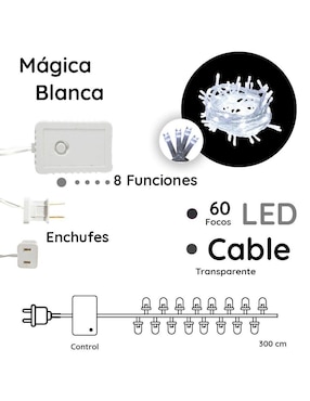 Serie LED Navi Colors L554436 con 60 focos