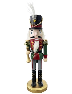 Figura decorativa de cascanueces Running Decora de madera