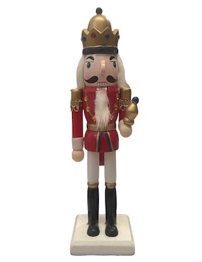 Figura decorativa de cascanueces Running Decora de madera