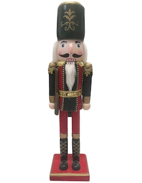 Figura decorativa de cascanueces Running Decora de madera
