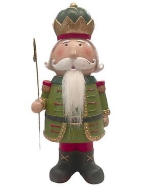 Figura decorativa de cascanueces Running Decora de resina