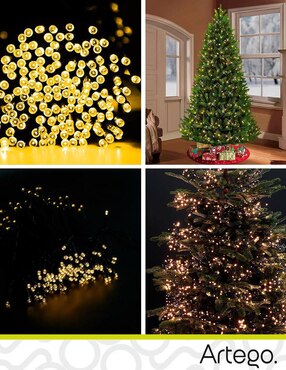 Serie LED Artego con 100 focos