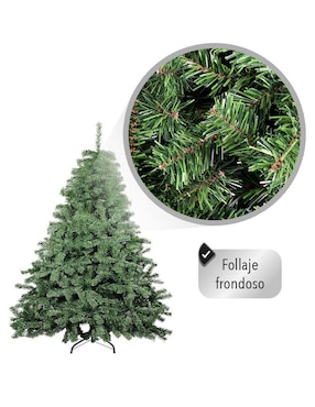 Árbol de navidad Homeasy Frondoso de plástico