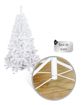Árbol de navidad Homeasy Blanco de plástico