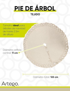 Pie de árbol Artego