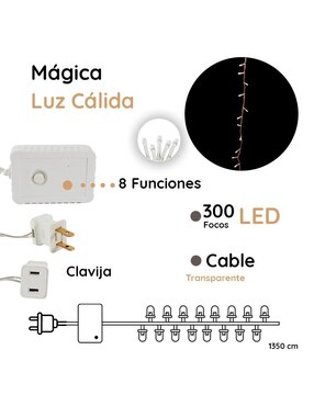 Serie LED Navi Colors L562209 con 300 focos