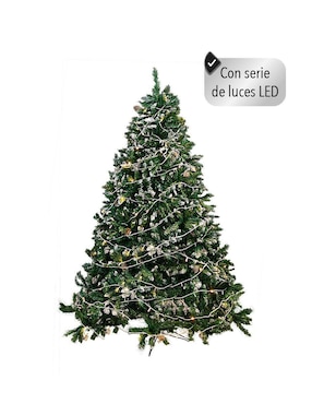 Árbol de navidad Homeasy Con Piñas de plástico con 150 luces