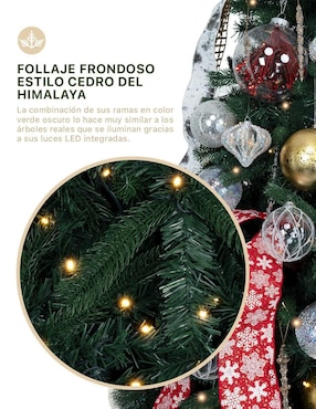 Árbol de navidad Esquimal con 350 luces
