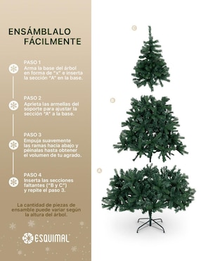 Árbol de navidad Esquimal con 350 luces