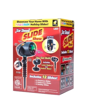 Proyector LED Slide Show con 4 focos