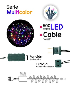 Serie LED Navi Colors L573068 con 500 focos