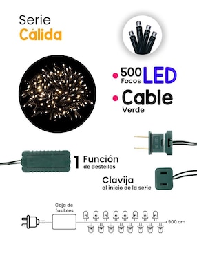 Serie LED Navi Colors L573070 con 500 focos