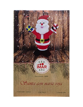 Inflable decorativo forma de santa claus Imar