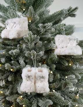 Ornamento navidad bota navideña Esquimal