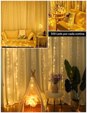 Set de luces LED Dosyu Technology con 1000 focos